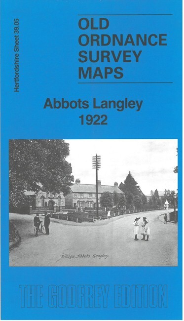Abbotts Langley 1922 Hertfordshire Sheet 39.05 by Barrie Trinder