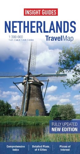 Insight Travel Maps: Netherlands by APA Publications Limited Sheet map Book The