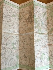 1993 Ordnance Survey Pathfinder Map 1041 SO 63/73 Ledbury And Much Marcle
