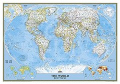 Nat Geo Maps World Classic Map [Tubed] (Map)