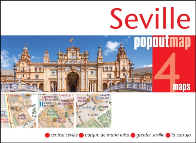 Seville PopOut Map (Sheet map, folded)