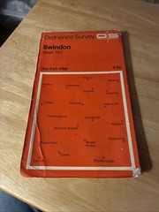 OS Ordnance Survey One Inch Map, Swindon, sheet 157