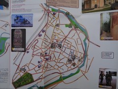 6 Historic Towns in VIENNE, FRANCE. Maps.Poitiers,Chauvigny,Loudun,Chatellerault