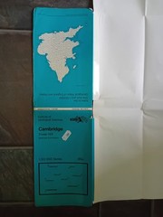 Vintage 1974 IGS 1:50,000 Geological Map Cambridge Sheet 188 Solid & Drift Editn