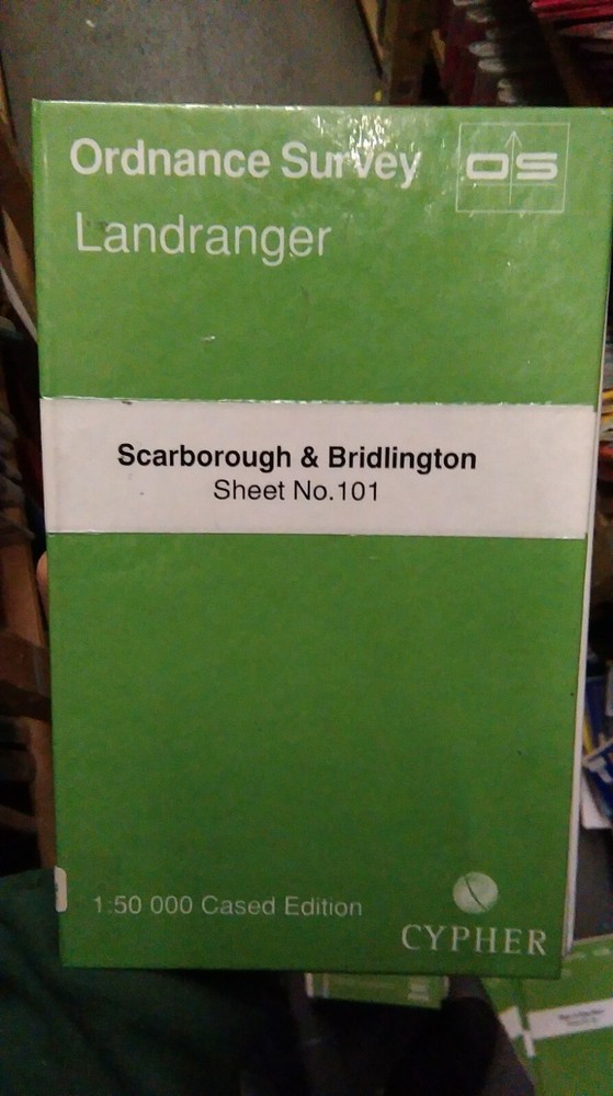 Scarborough & Bridlington: Ordnance Survey Landranger Map 1:50000 #101