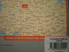 242 243 TELFORD MARKET DRAYTON ACTIVE WATERPROOF EXPLORER ORDNANCE SURVEY MAP OS