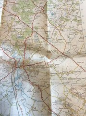 1976 Ordnance Survey Landranger 1st Series Map 165 Aylesbury & Leighton Buzzard
