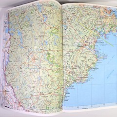 The Maine Atlas and Gazetteer Ser.: Maine by DeLorme 2011, Contour/Road Map