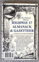 RARE* The Original 1993 1/2 Highway 17 Almanack & Gazetteer Santa Cruz Monterey