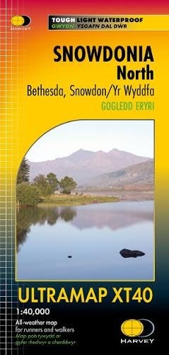 Harvey Maps Snowdonia North (Map) Ultramap