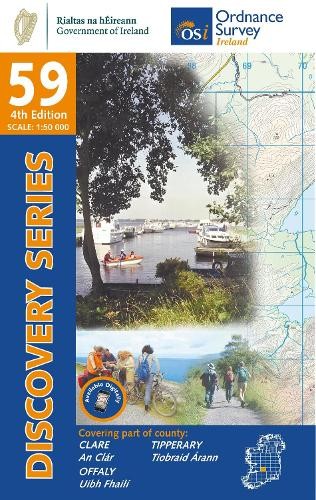 Clare, Offaly, Tipperary (Map) Irish Discovery Series (UK IMPORT)