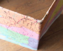 American Map Corp – Colorprint political map of US with highways 50″ x 38″ c1980
