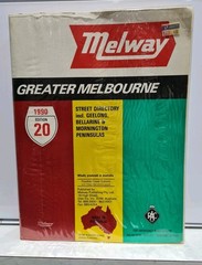 Vintage Melway Greater Melbourne Street Directory 1990 Edition 20