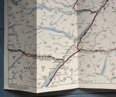Shell Northern Scotland Road Map No. 7, 1971
