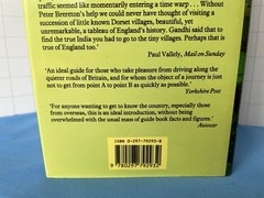 The New Through Britain on Country Roads – Peter Brereton (HC 1988-1st) DJ VGC