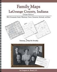 Genealogy Family Maps Cemeteries LaGrange County, Indiana