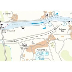 France Le Lot Waterway Guide Book Editions Du Breil book 05, canal tourism SALE