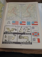 Vintage 1961 C.S. Hammond American History Atlas Geography Maps Reference Info