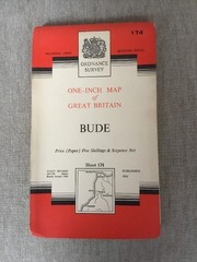 1961 Ordnance Survey One Inch Seventh Series Map 174 Bude (incl Boscastle)
