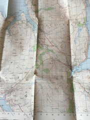 1972 Ordnance Survey One Inch Map 24 North Skye (incl Portree , Uig & Culnaknock