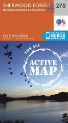 Sherwood Forest (Map) OS Explorer Active Map