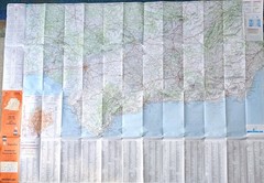 Michelin Map 446: Andalucia, Costa del Sol • Scale – 1:400 000, 1cm: 4km (1997).