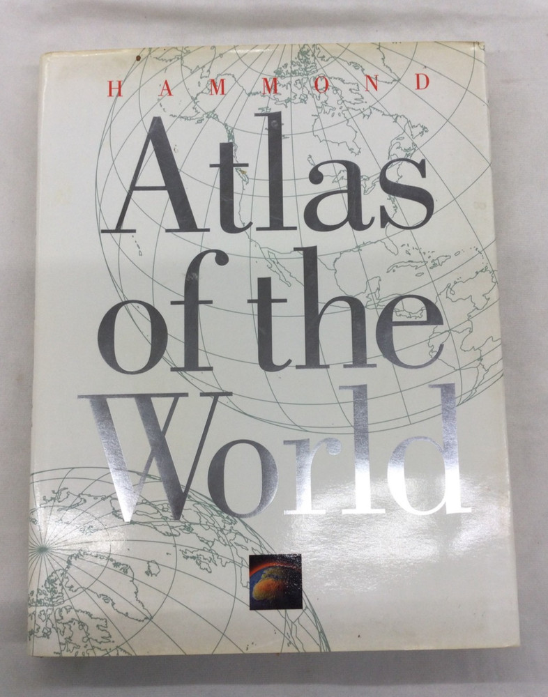 Hammond Atlas of the World, 1993 Hardback Book, Preowned