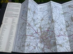 OS Ordnance Survey Landranger Map 154 Cambridge, Newmarket & area – 1991