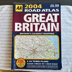 Bartholomew Atlas Of The World – AA 3 Mile Road Atlas – 2004 AA Road Atlas