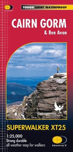 Harvey Map Services Ltd. Cairn Gorm (Map) Superwalker XT25 (UK IMPORT)