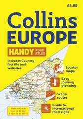 Collins Handy Road Atlas Europe by Collins UK Book The Fast Free Shipping