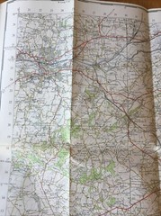 1960 Ordnance Survey One Inch Seventh Series Map 177 Taunton And Lyme Regis