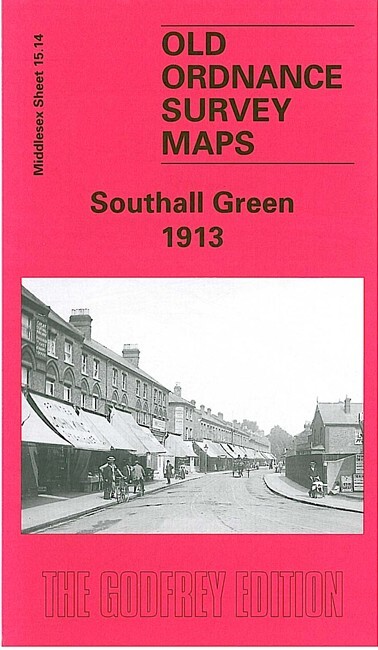 Southall Green 1913 or 1935 Middlesex Sheet 15.14