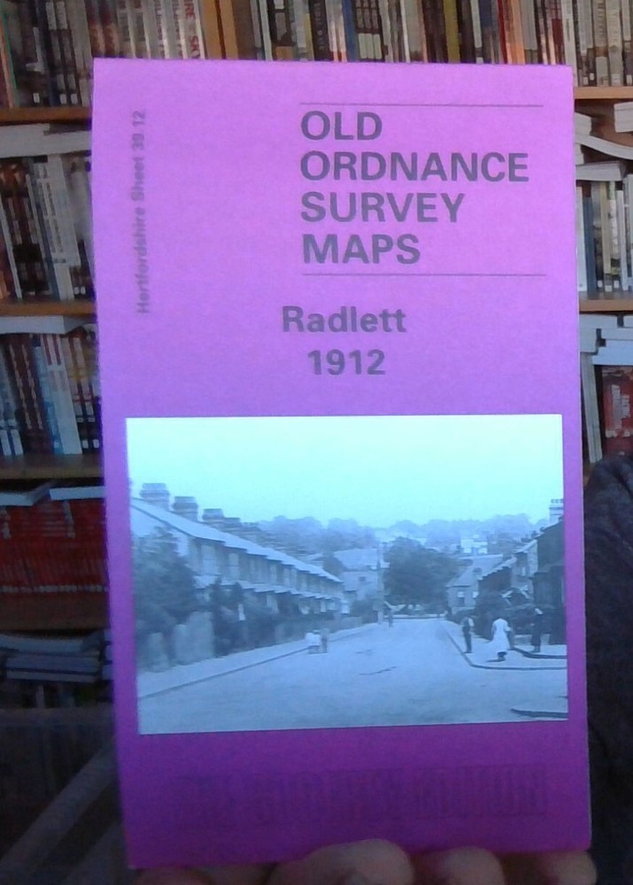 MAP OF Radlett 1912 Hertfordshire Sheet 39.12 by Pamela Taylor NEW 9781841512990