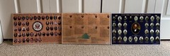U.S. Presidents/Vice Presidents, Pres from VA, Civil War Generals Laminated Mats