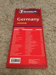 Vintage Germany 2005 (Michelin National Maps), Michelin Rare Folded 718