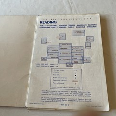 Vintage READING/BERKSHIRE bundle of 3-ABC Berkshire, red book READING, AA MAP.