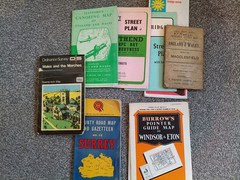 Old Vintage Maps & Guides bundle. OS maps. Over 80 maps. Collectable interest.