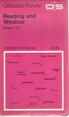 READING WINDSOR No 175 39620 1.500 000 First Series Ordnance Survey Map