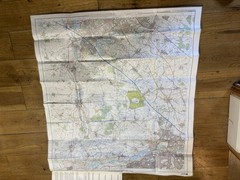 Newport Pagnell & Northampton South Active Map by Ordnance Survey Sheet Map 207