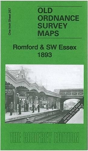 Romford & SW Essex 1893: One Inch Sheet … by Trinder, Barrie Sheet map, folded