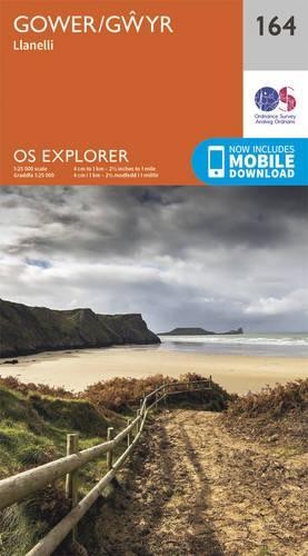 Gower, Llanelli (Map) OS Explorer Map