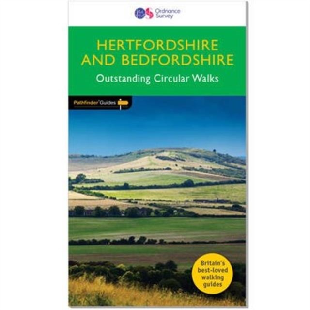 Hertfordshire Bedfordshire Pathfinder Walking Guide by Deborah King PAPERBACK