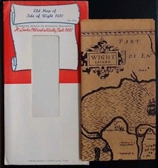Old Map of Isle of Wight 1610, No.371a • Authentic Replica Map • Porter Prints.