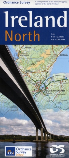 Holiday Map North by Ordnance Survey of Northern Ireland (Sheet map, folded)