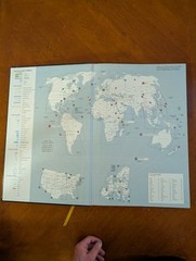 Large Hardcover World Atlas