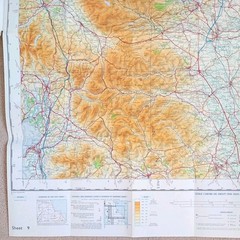 Ordnance Survey Quarter-Inch Map, Sheet 9: North-East England (1974).