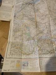 Ordnance Survey One Inch Map Sheet 107 Snowdon OS