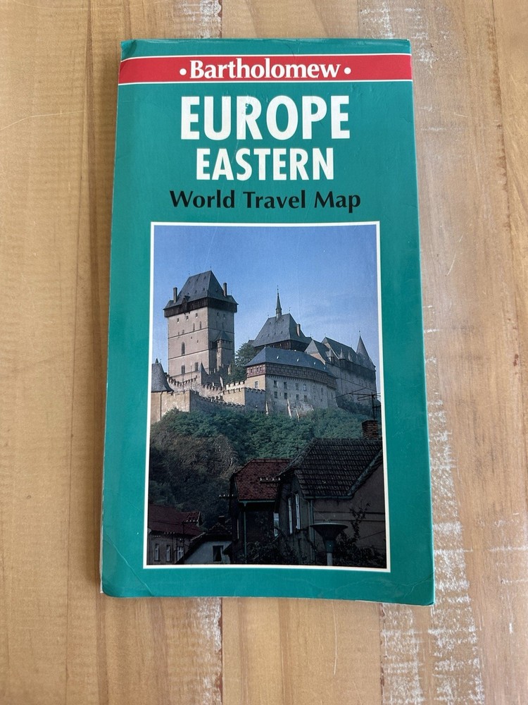 Eastern Europe (World Travel Map S.) by John Bartholomew and Son Sheet Map Book