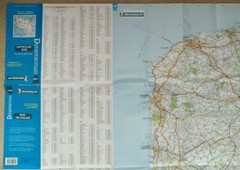 Michelin Map 4062: Pas-de-Calais, Scale – 1:150 000, 1cm=1.5km (1999).